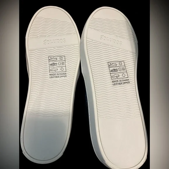 New in Box Soludos Ibiza Marine Blue Slip On Sneakersπ - Picture 6 of 8